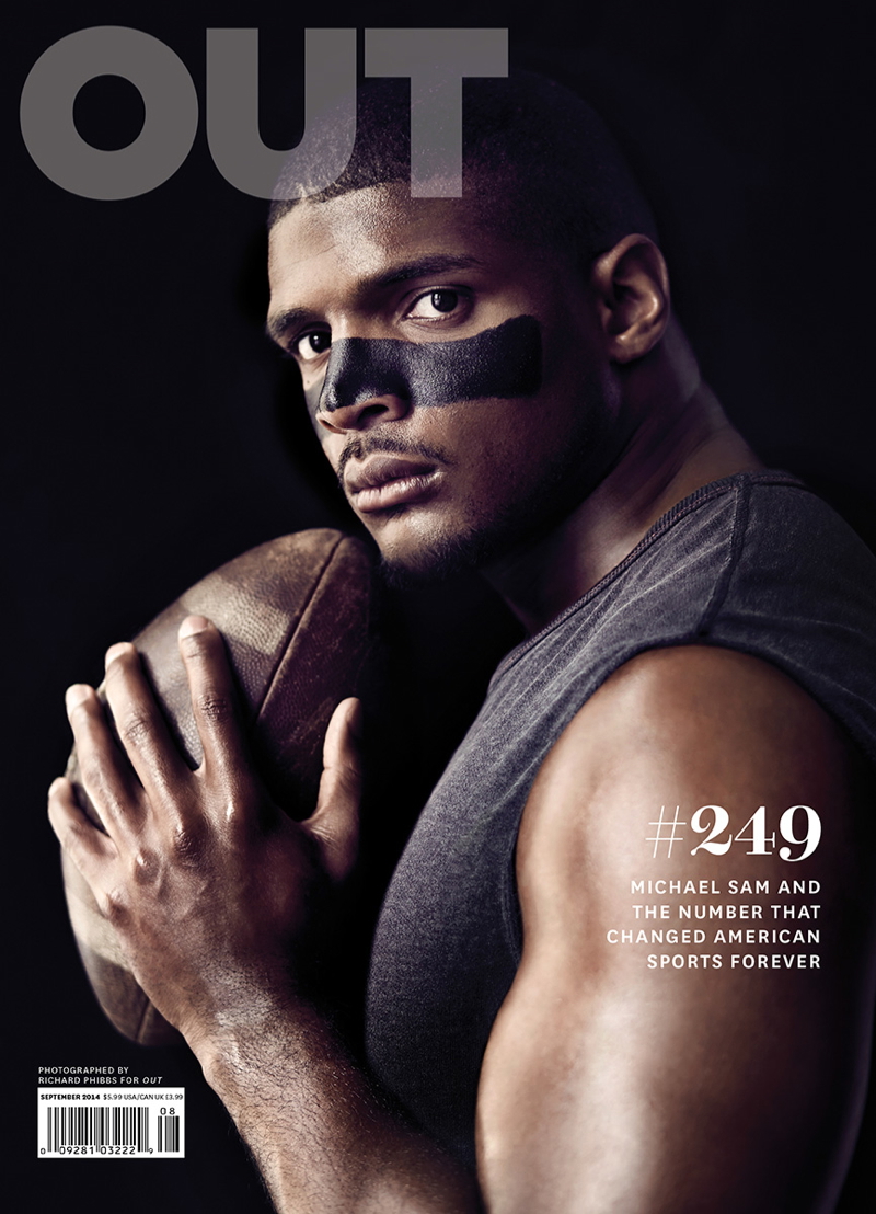 Michael Sam Out Magazine 001