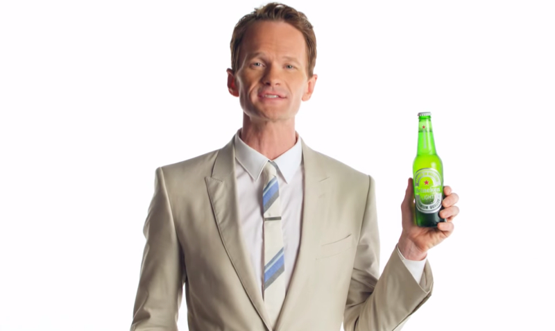 Neil Patrick Harris Stars in Heineken Light Commercial