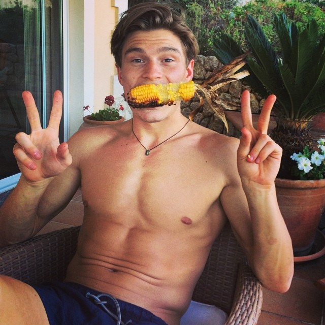 Oliver Cheshire has started his relaxed summer.