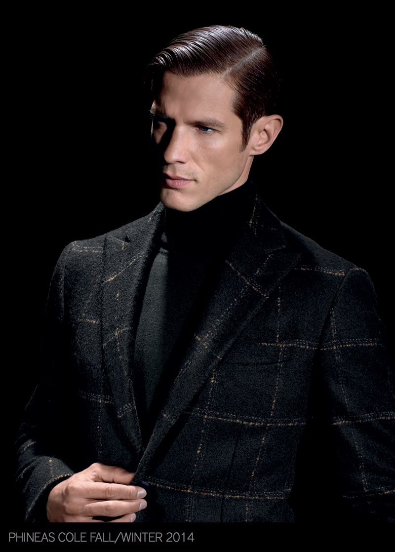 Phineas Cole Presents Elegant Suits for Gotham-Inspired Fall 2014 ...