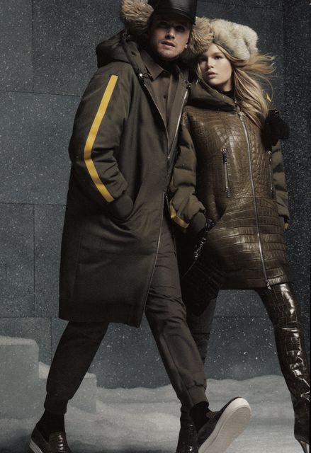 RJ King Reunites with Steven Meisel for Moncler Gamme Rouge Fall 2014 Ad Campaign
