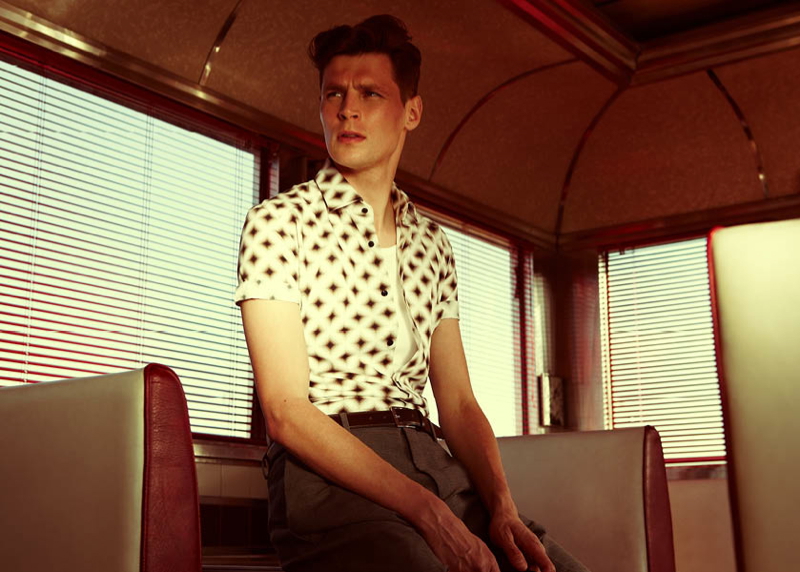 Adrian Wlodarski Keeps Cool with Reiss Summer Fashions