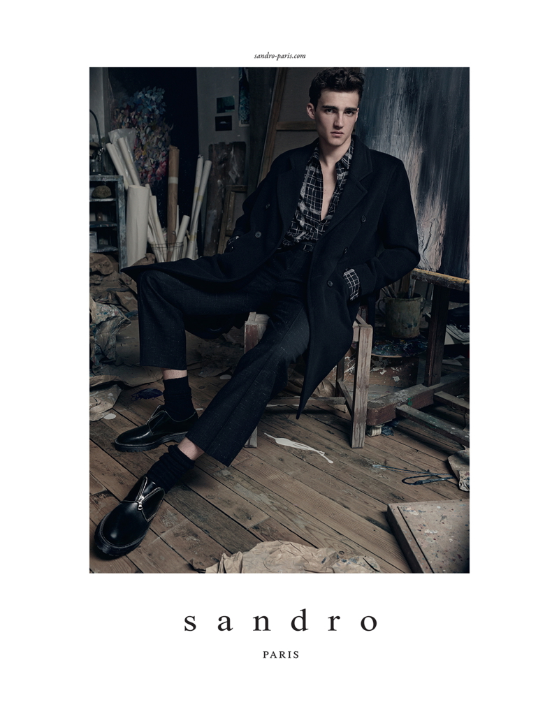 Sandro-Fall-Winter-2014-Campaign-002