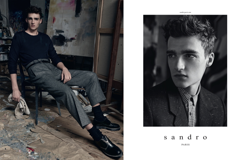 Sandro-Fall-Winter-2014-Campaign-003