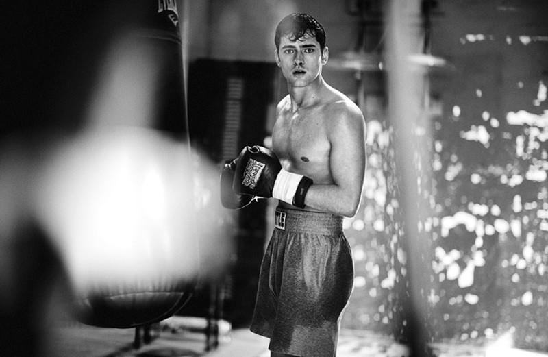 Sean O'Pry tackles the sport of boxing for Man of the World's summer 2014 issue. Photo by Boo George.