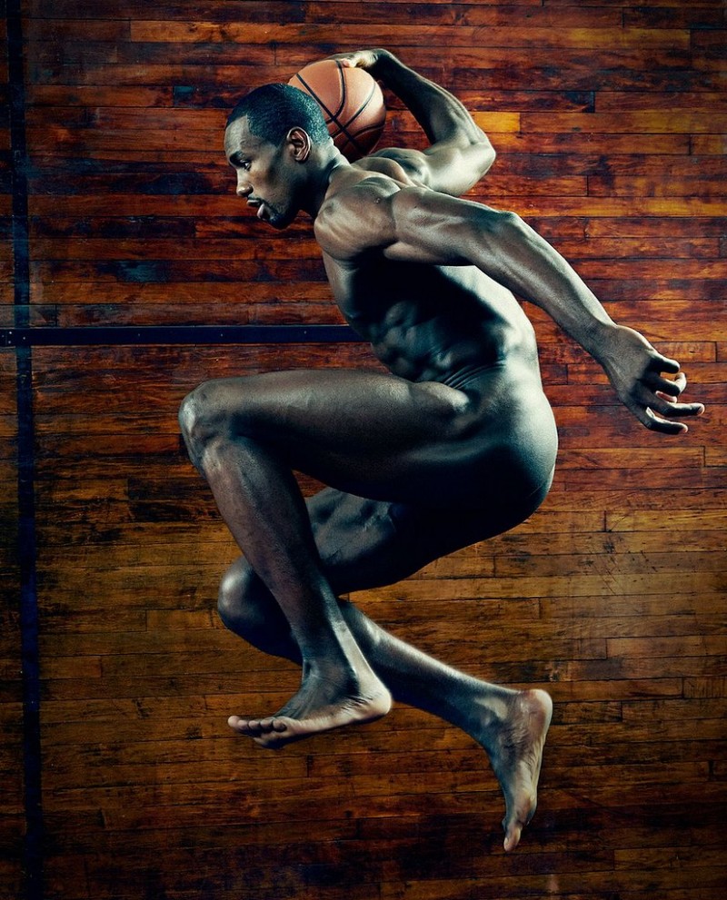 Basketball player Serge Ibaka