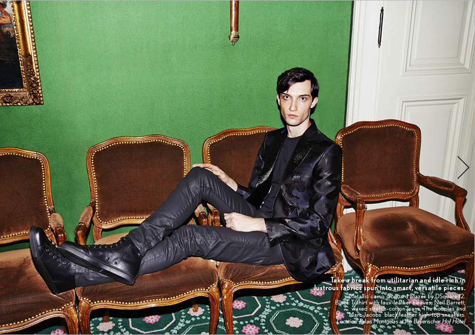 Max Von Isser Rocks Cool Cavalier Styles for Stylebop