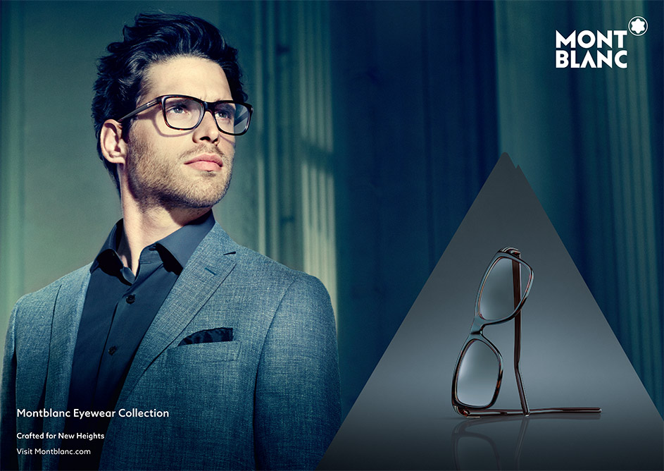 Simone Bredariol Fronts Montblanc Eyewear Campaign