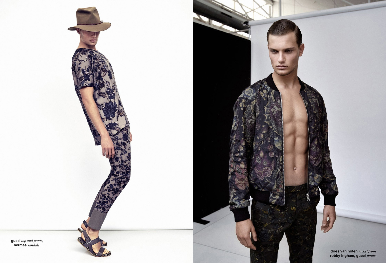 Stefan Pollmann Rocks Summer Prints for Mr&Mrs Tom