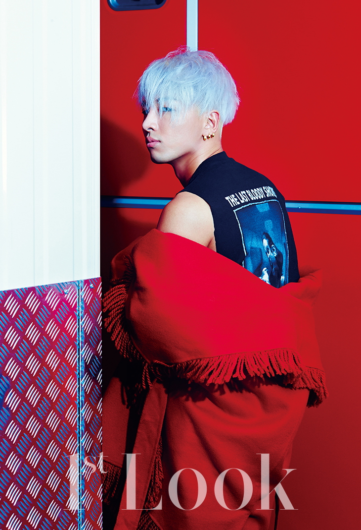 Big Bang's Taeyang Rocks Colored Hair for 1st Look  The 