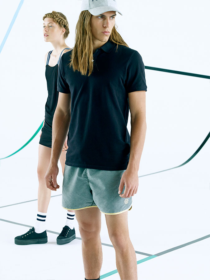 Tennis Inspired Fashions: Travis Smith for Pull & Bear