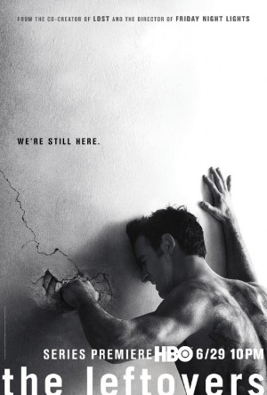 The Leftovers Season 1 Poster Justin Theroux Shirtless Back