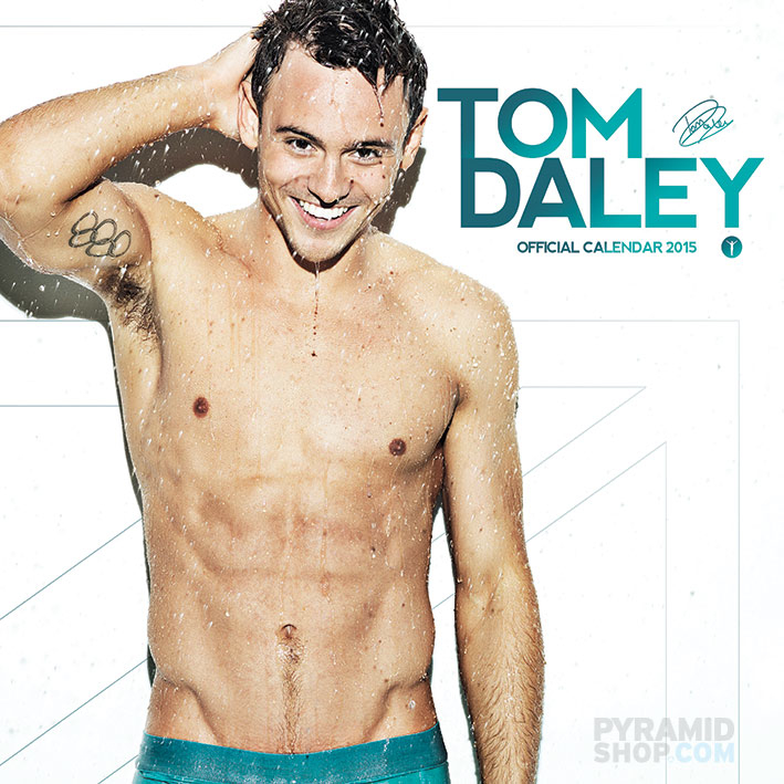 Tom Daley Poses for 2015 Calendar