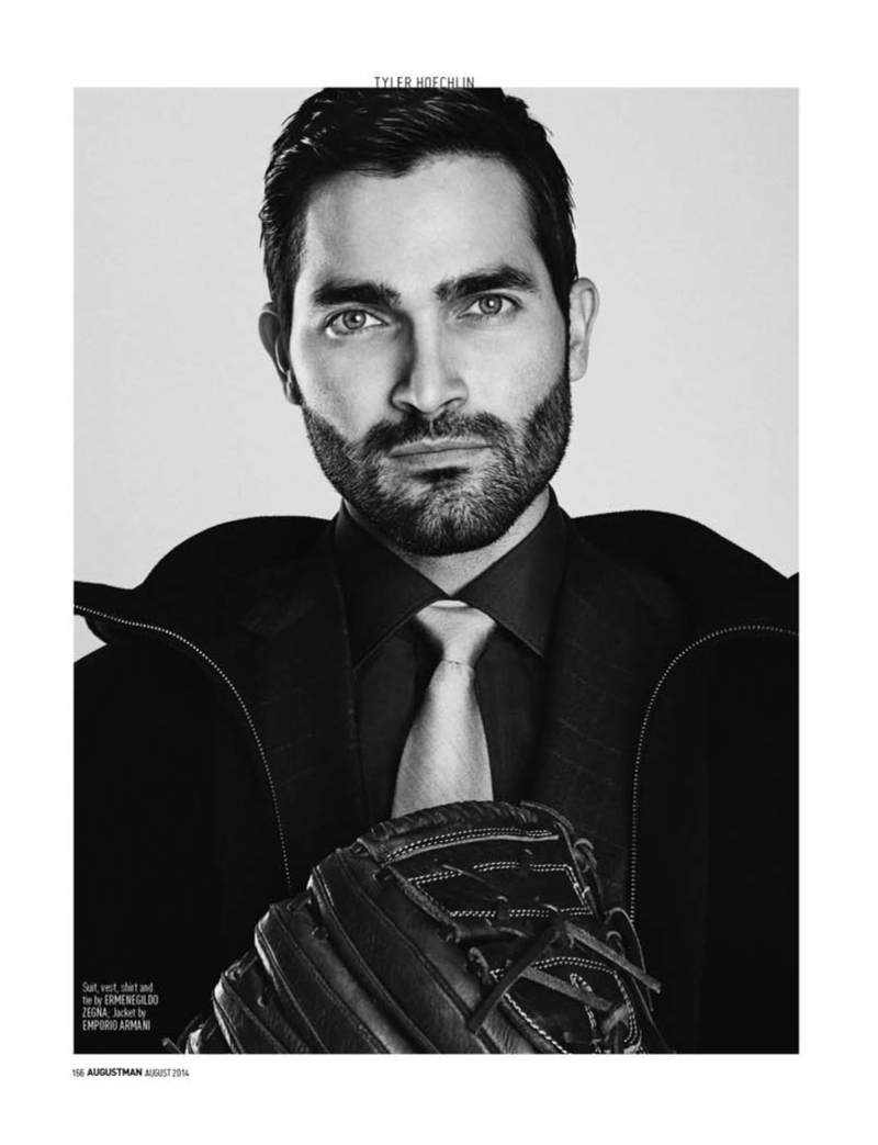 Tyler Hoechlin Poses for New Photos in August Man