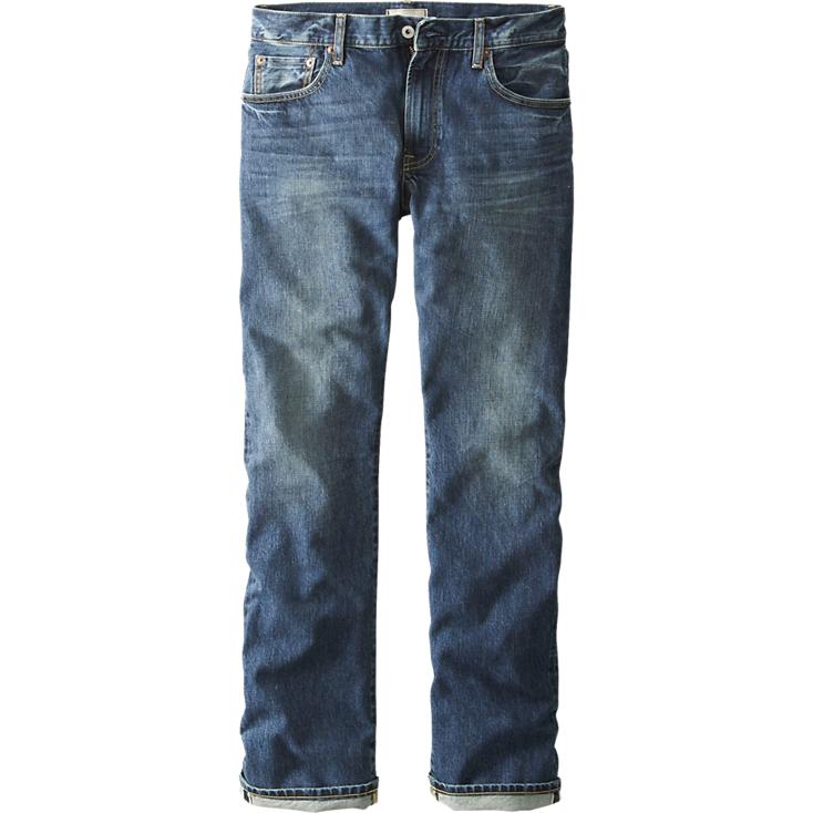 UNIQLO Regular Fit Straight Selvedge Jeans