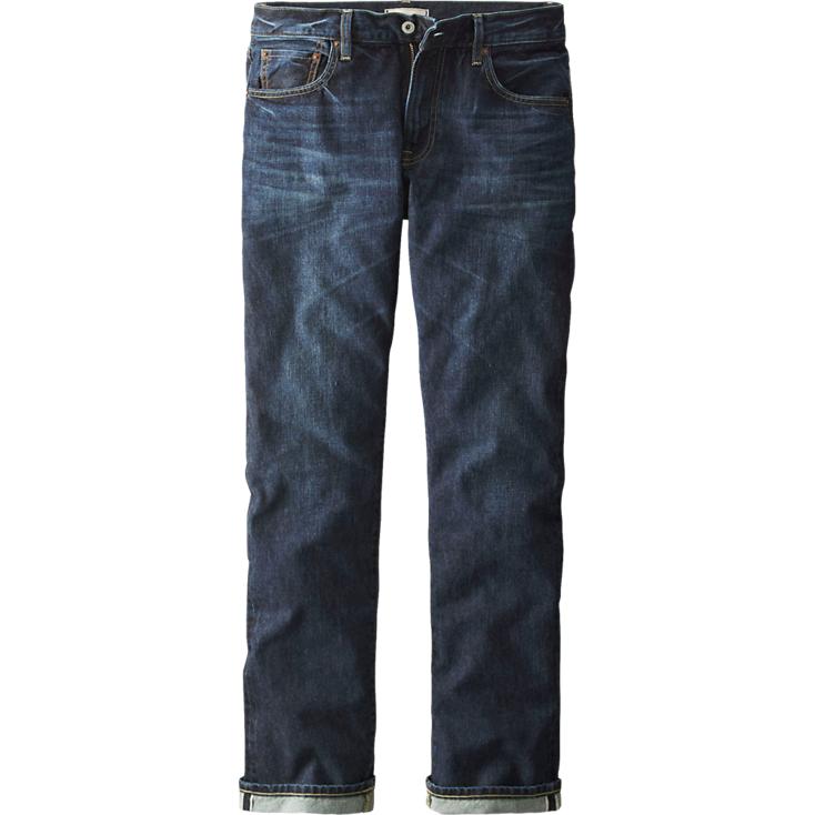 UNIQLO Regular Fit Straight Selvedge Jeans