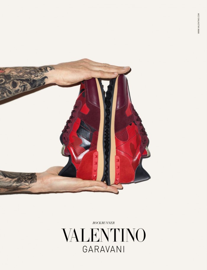 Valentino Sneakers Campaign by Terry Richardson – The Fashionisto