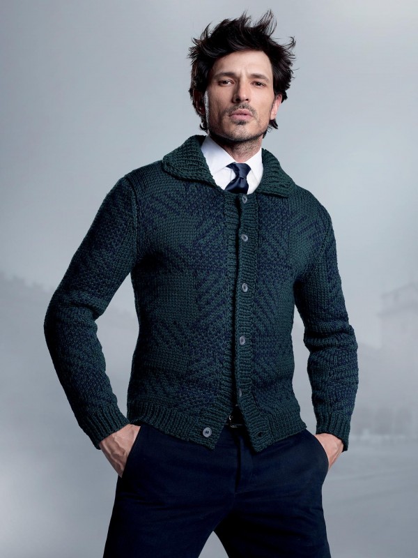 Andres Velencoso Segura Dons Elegant Styles for Corneliani Fall/Winter ...