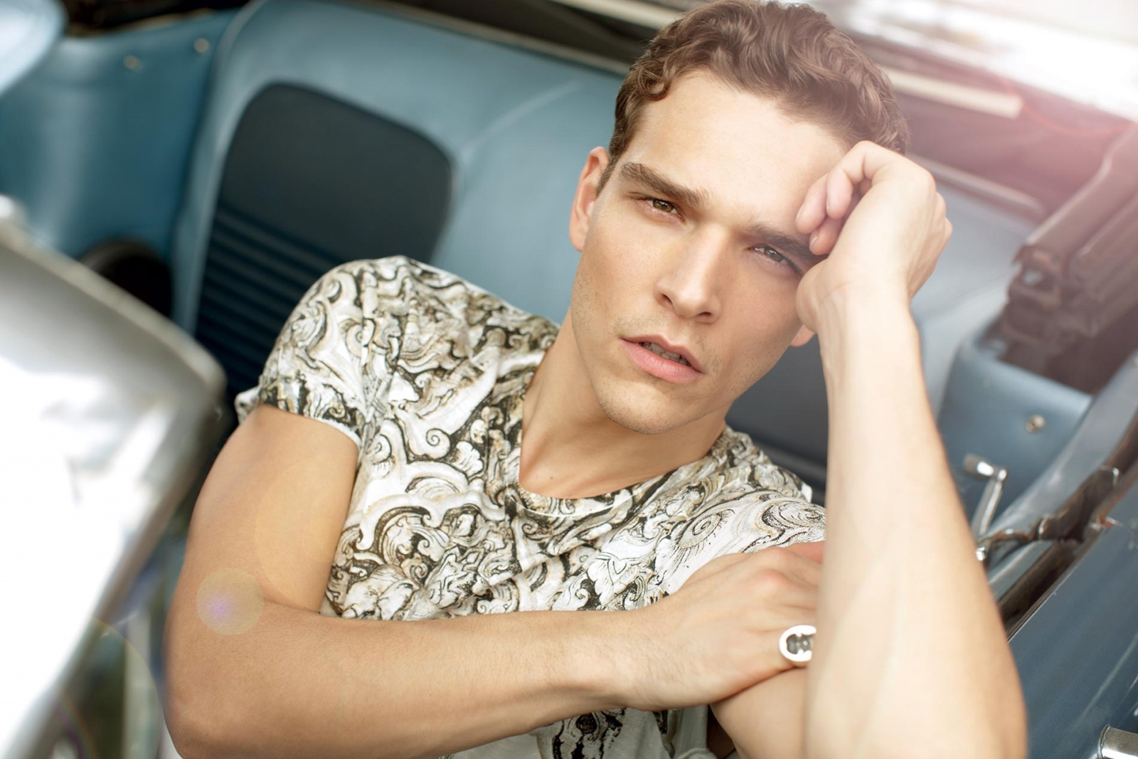 Alexandre Cunha Fronts Calliope Summer 2014 Campaign