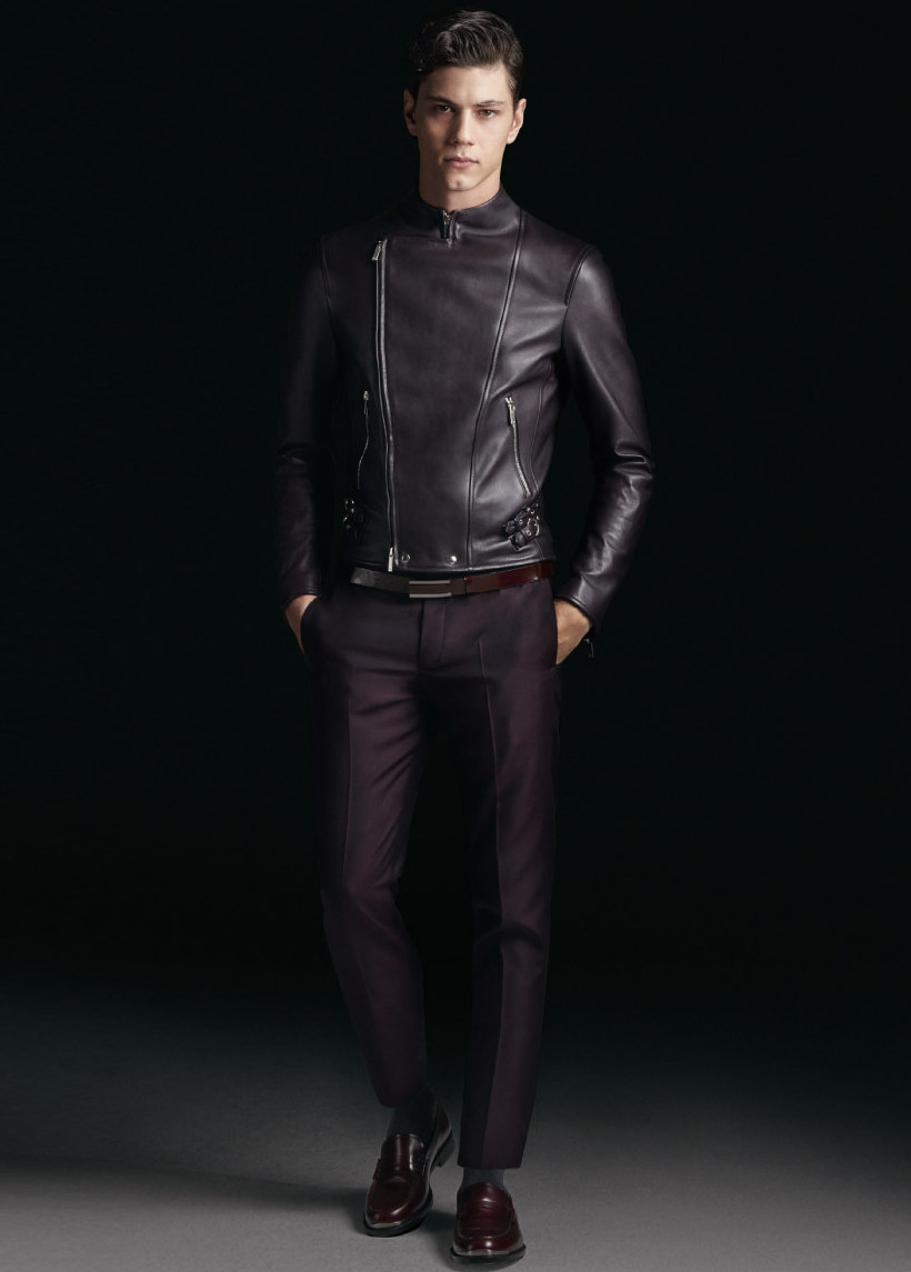 Emporio Armani Showcases Tailored Fashions for Fall/Winter 2014 ...