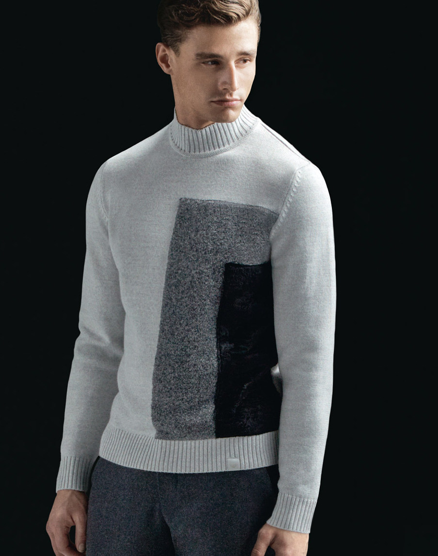 Emporio Armani Showcases Tailored Fashions for Fall/Winter 2014 ...