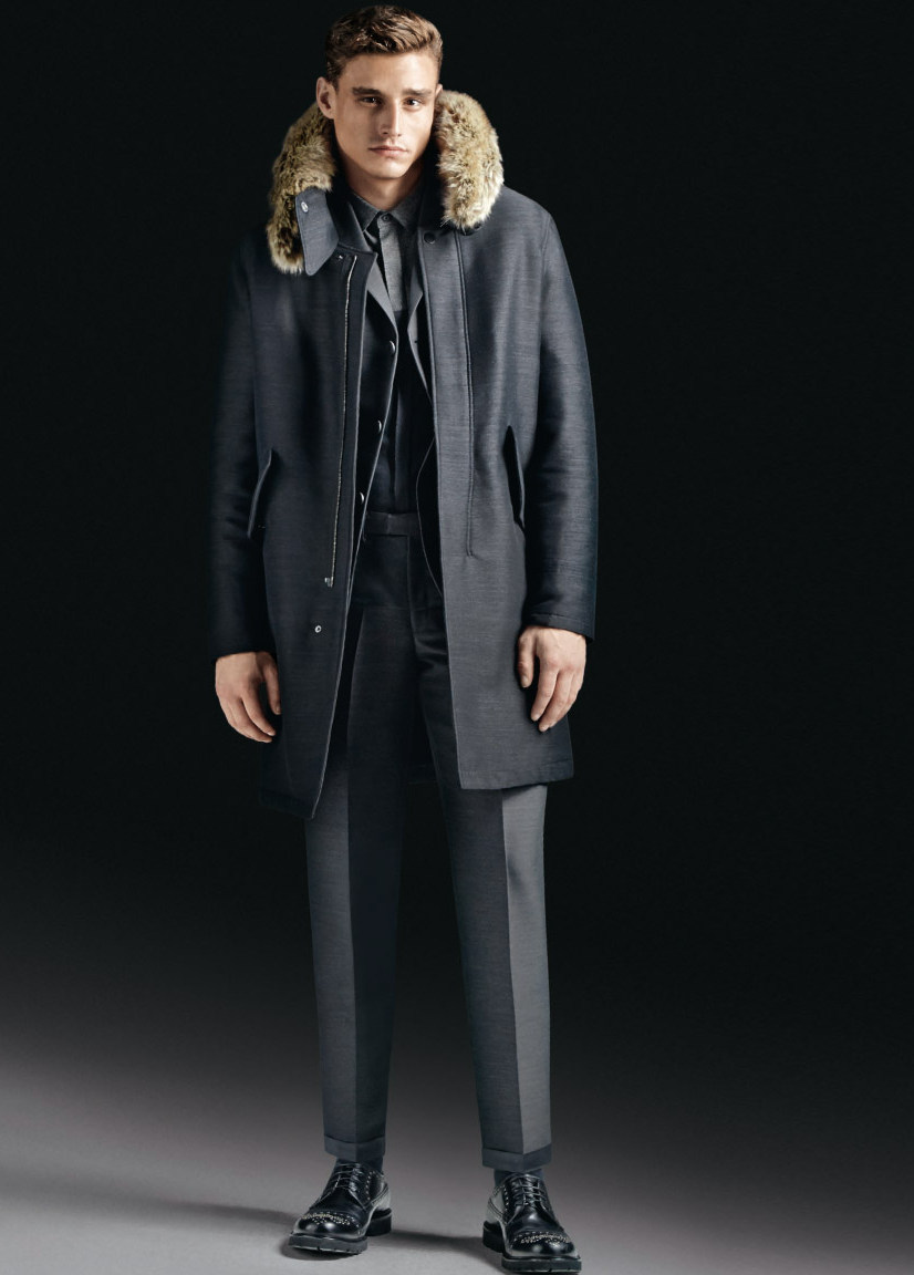 Emporio Armani Showcases Tailored Fashions for Fall/Winter 2014 ...