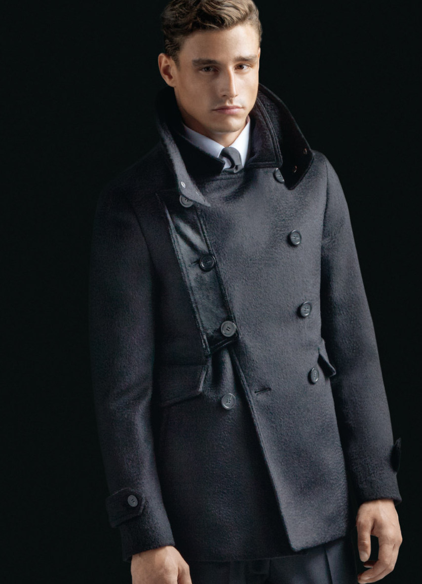 Emporio Armani Showcases Tailored Fashions for Fall/Winter 2014 ...