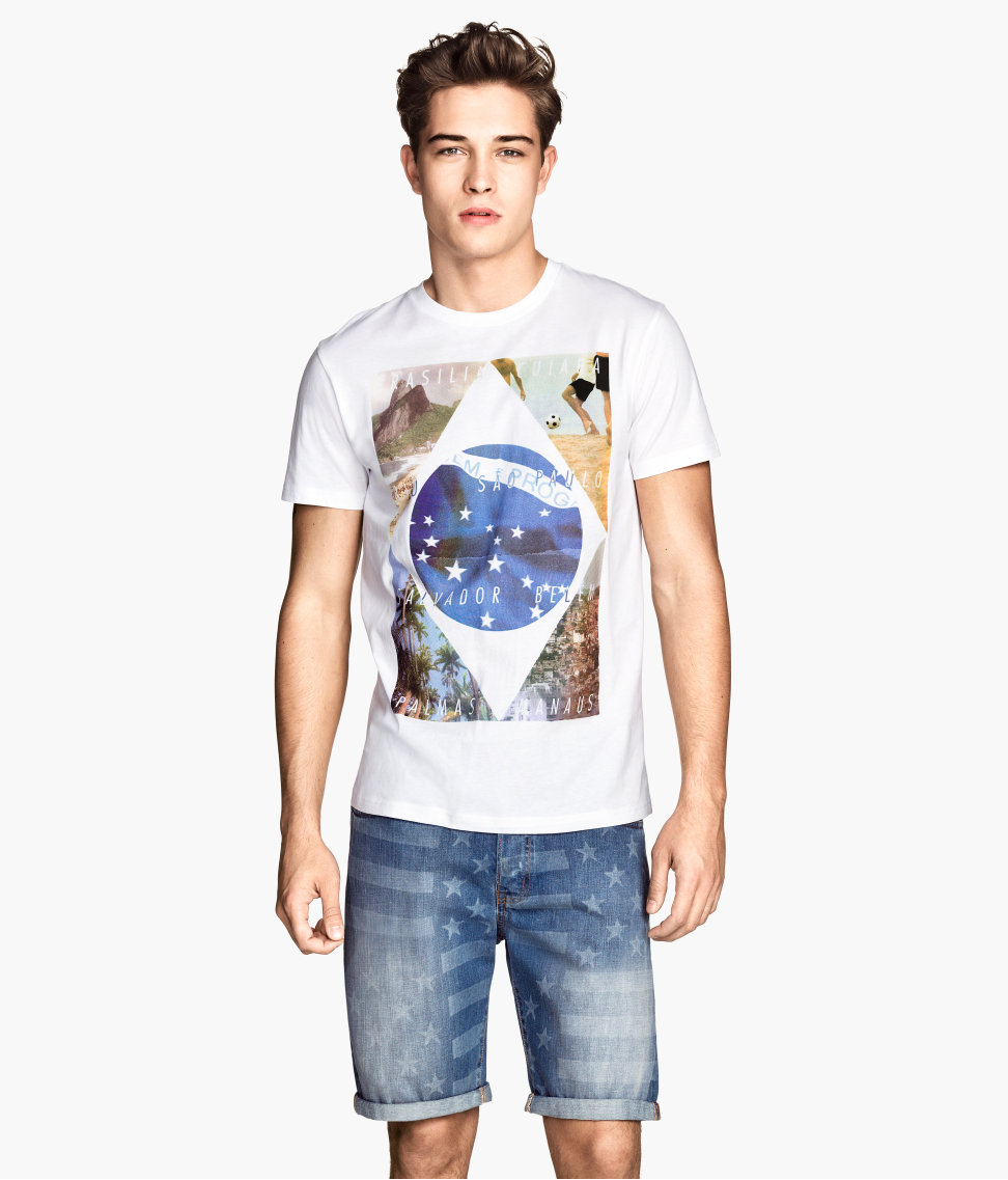 Francisco Lachowski Models H&M’s Summer Basics