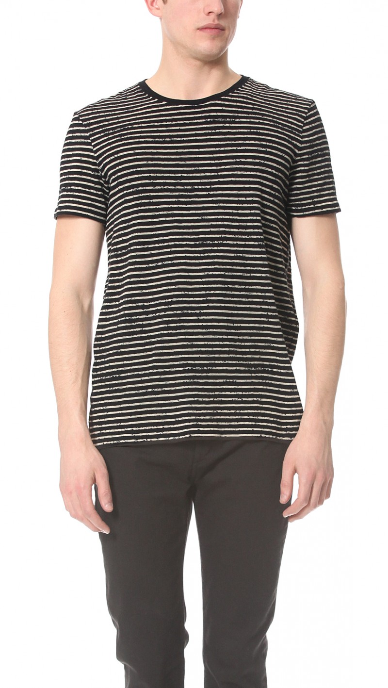 ATM Anthony Thomas Melillo Striped T-Shirt