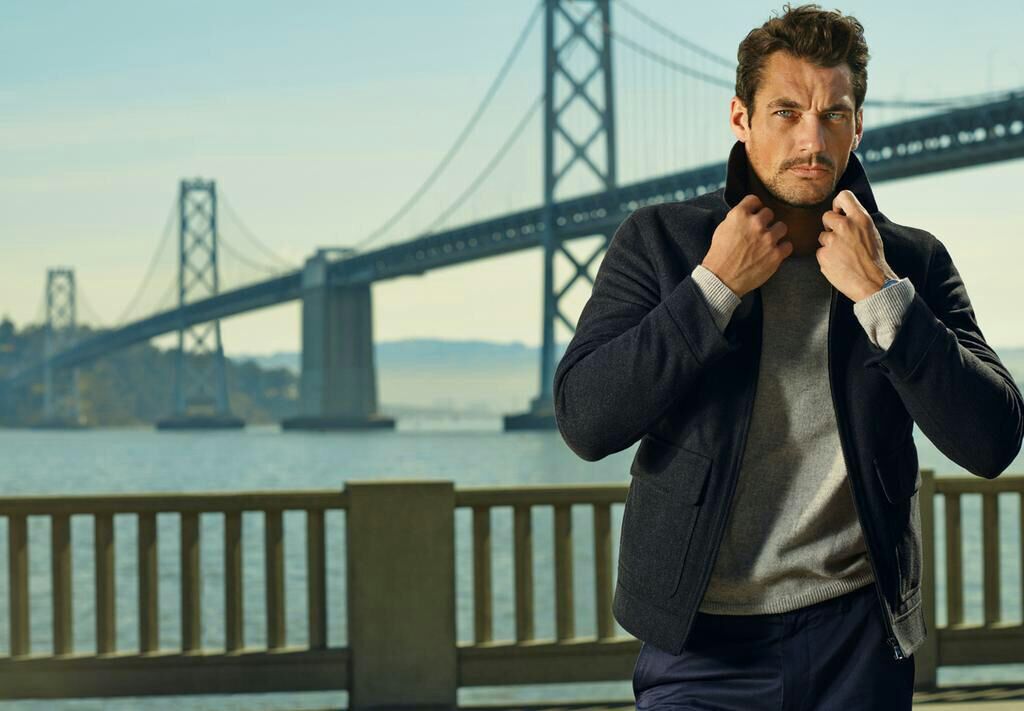 David Gandy Heads to San Francisco for Marks & Spencer Fall/Winter 2014 Campaign