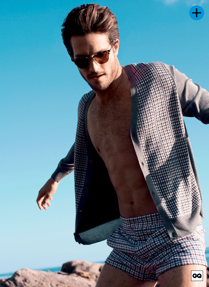 Justice Joslin Sports Summer Fashions for GQ Russia – The Fashionisto