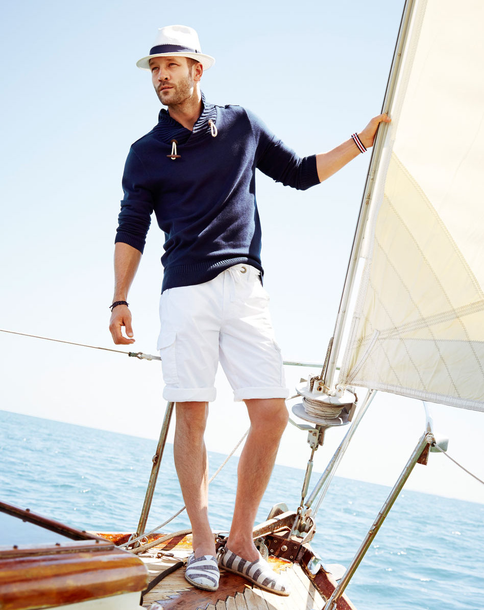 John Halls Models Nautical Styles for Simons Summer 2014 Lookbook – The ...