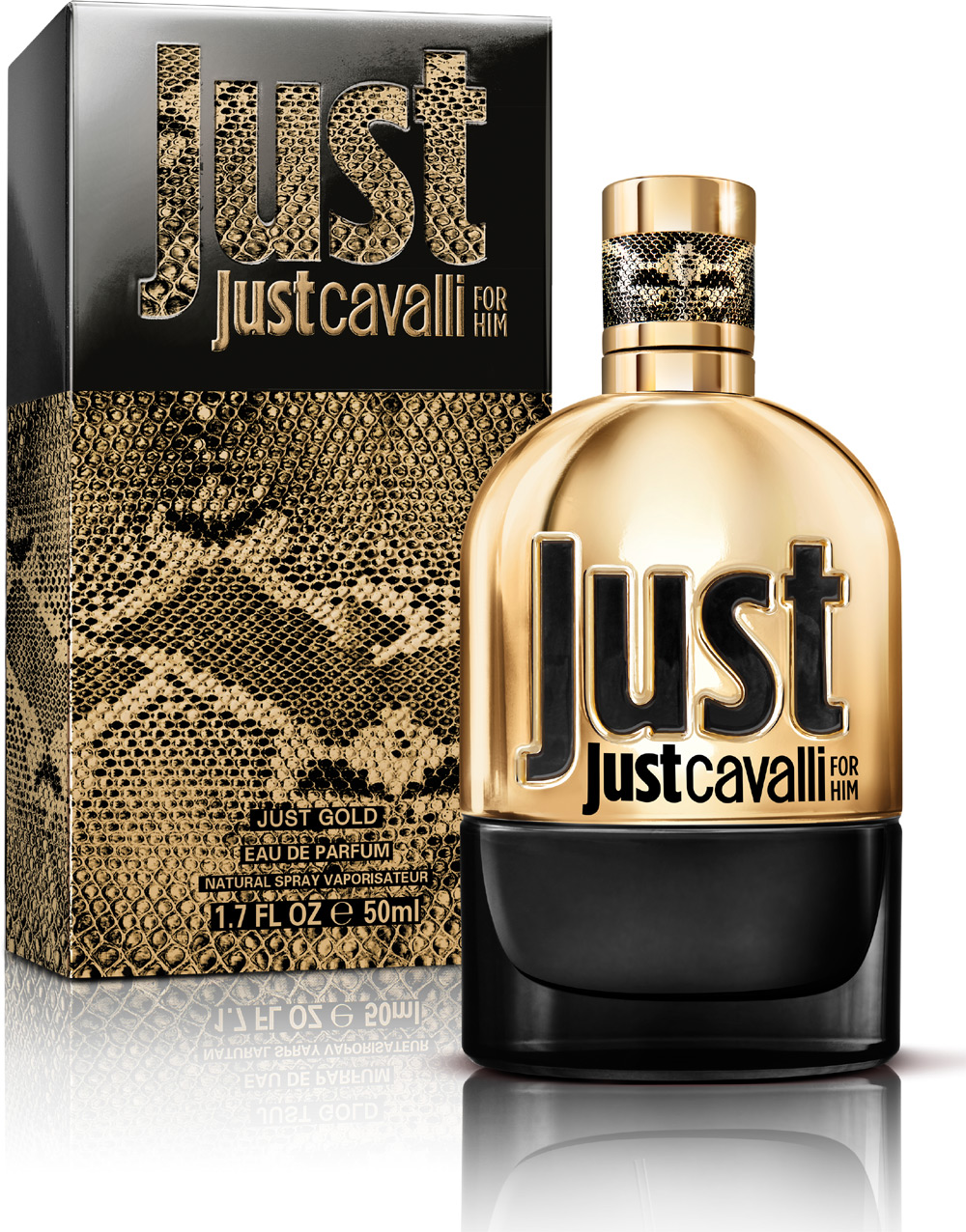 just cavalli him gold