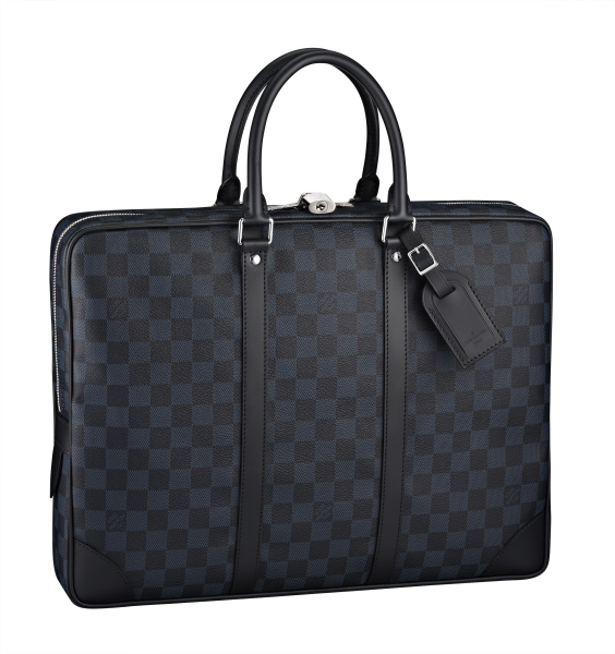 Porte Documents Voyage Damier Graphite Canvas - Men - New Formal