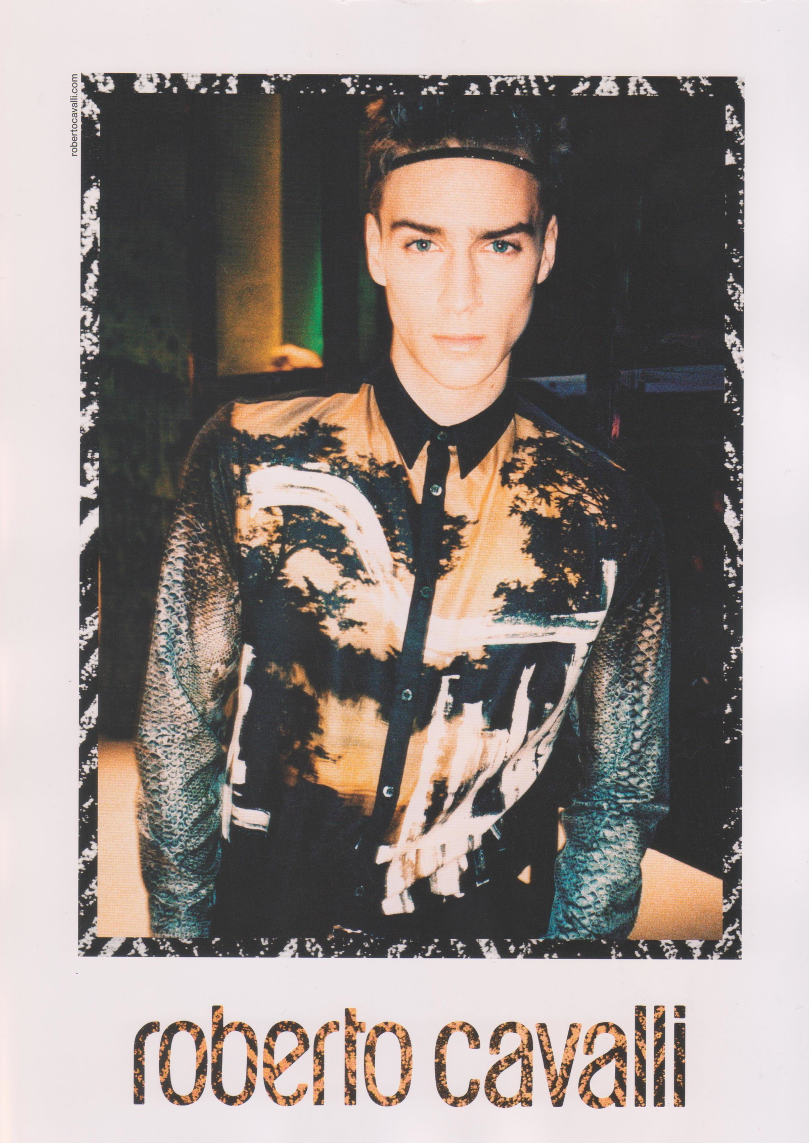 Samuel Roberts for Roberto Cavalli Fall/Winter 2014 Campaign