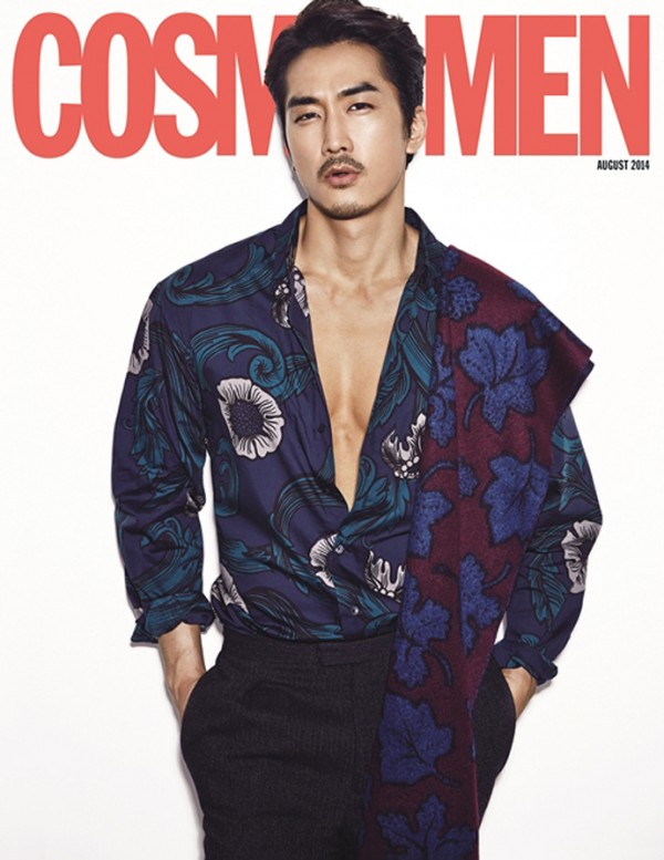 Song Seung Heon Covers Cosmopolitan Korea August 2014 Issue – The