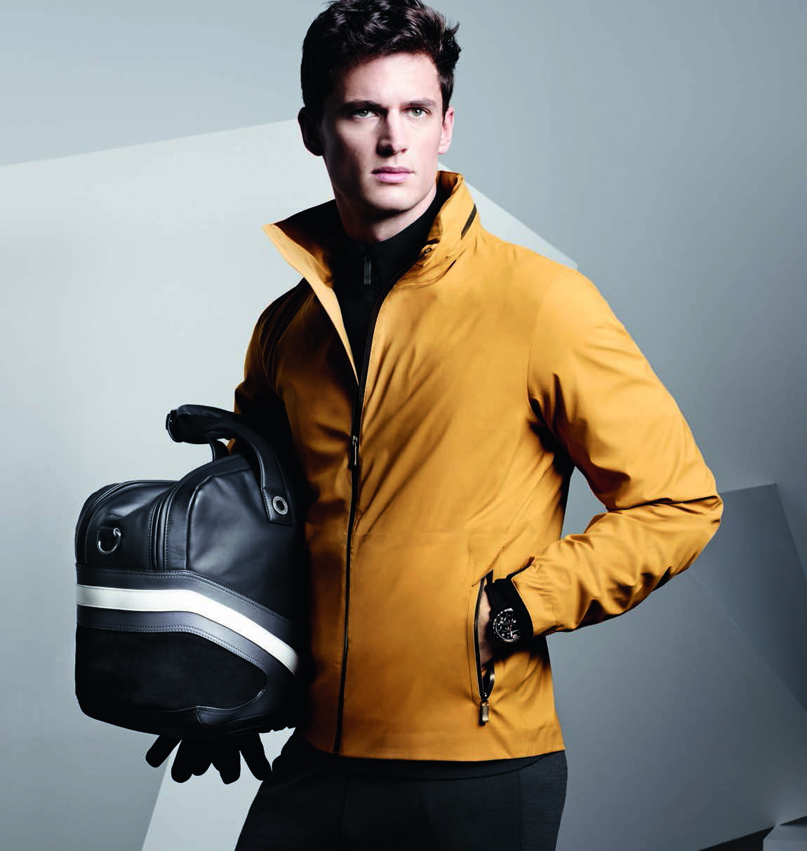 Garrett Neff Appears in Zegna Sport Fall/Winter 2014 Lookbook – The ...