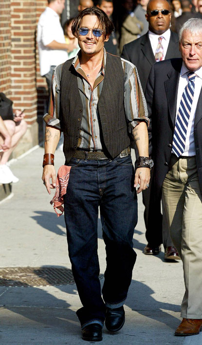 Johnny Depp Waistcoat » 8 Different Ways to Wear Your Waistcoat: From Casual to Formal Johnny Depp Waistcoat