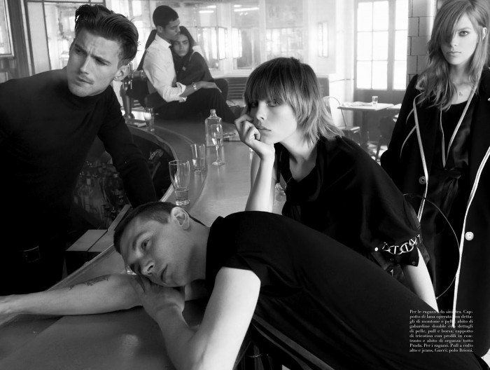 RJ King, Yuri Pleskun, Dorian Reeves + More Pose for Vogue Italia Cover ...