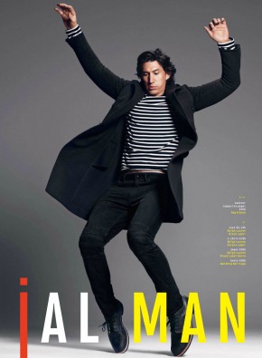 Adam Driver Covers GQ September 2014 Issue, Talks Life