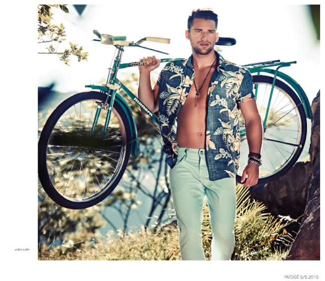 Arthur Sales Stars in Patogê’s Summer 2015 Catalogue