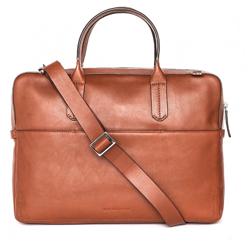 Ben Minkoff Leather Briefcase