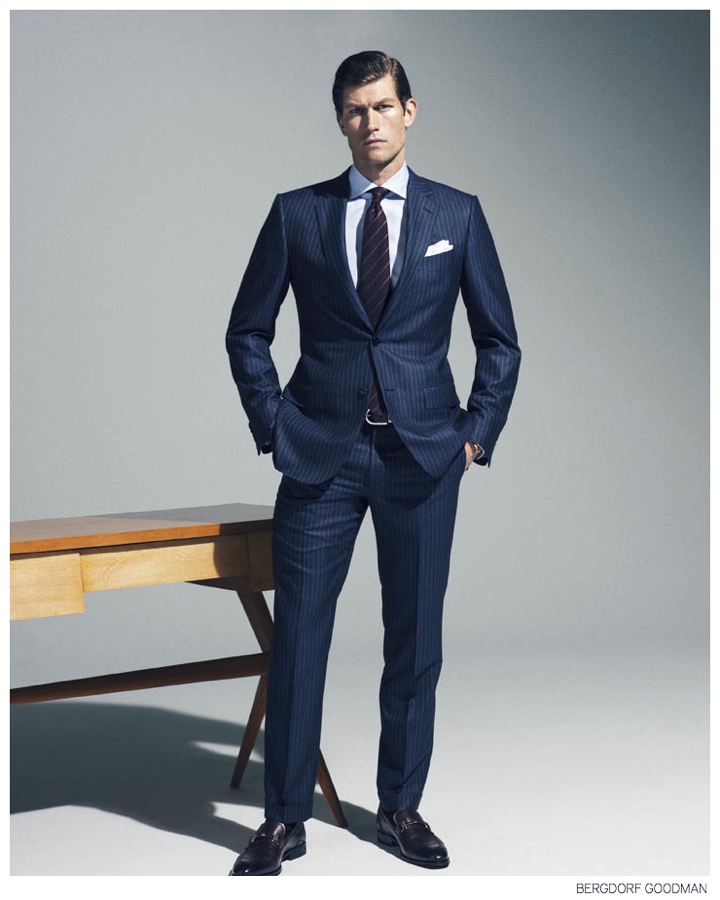 Jan wears Ermenegildo Zegna » Bergdorf Goodman Highlights Fall 2014 Suiting Business Styles Jan wears Ermenegildo Zegna