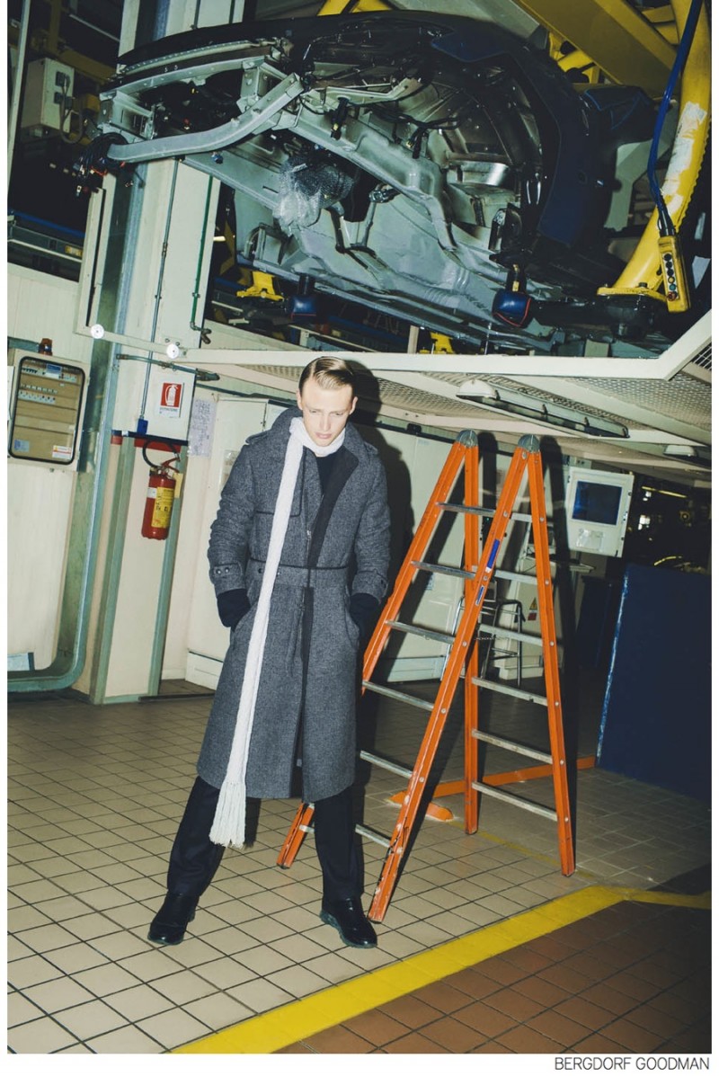 Victor wears Lanvin » Victor Nylander Dons Fall 2014 Men's Collections for Bergdorf Goodman Victor wears Lanvin