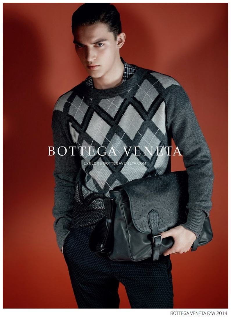 Otto Lotz Stars in Bottega Veneta Fall/Winter 2014 Campaign