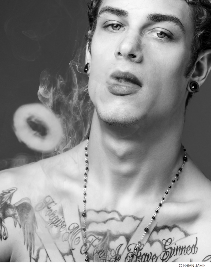 Brandon Zablocki Shows Off Tattoos in New Photos by Brian Jamie