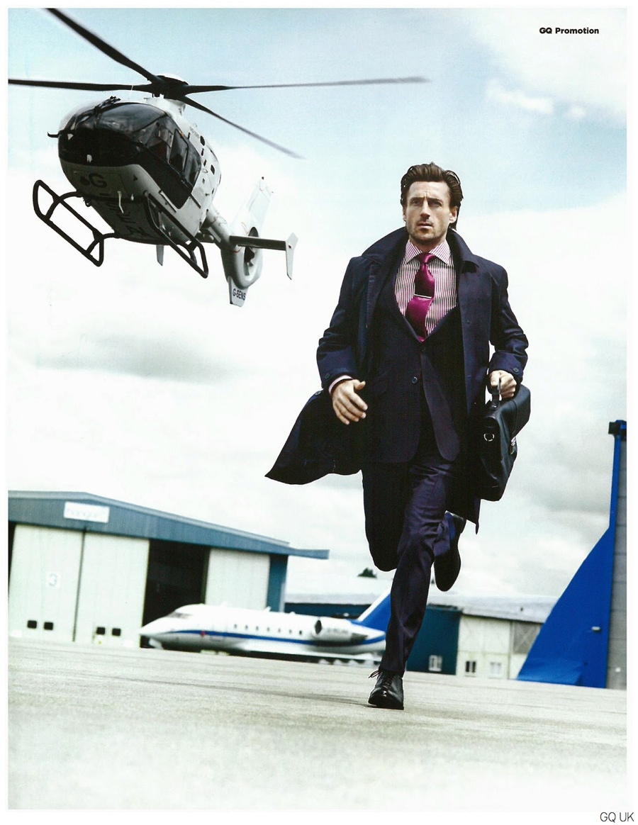 Rush Hour: Richard Keep Dons Tailored Business Suiting for GQ UK