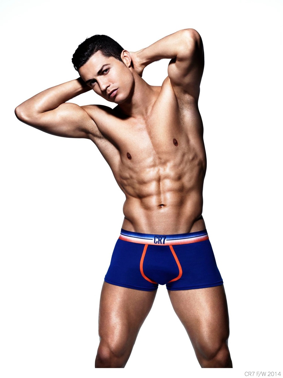 Cristiano Ronaldo Strips Down to Underwear for CR7 Fall/Winter 2014 Ad Campaign