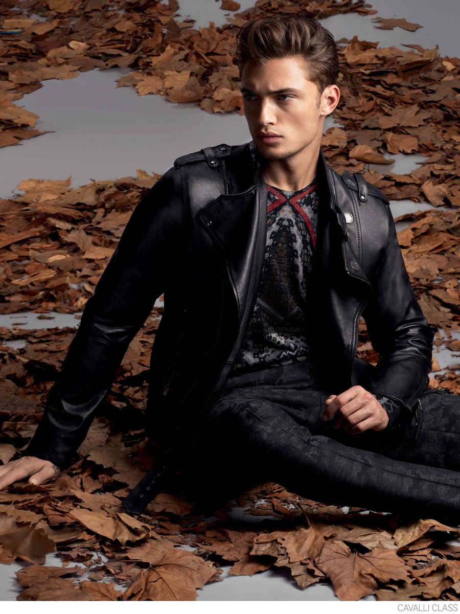 Harvey Haydon for Class Cavalli Fall/Winter 2014 Ad Campaign