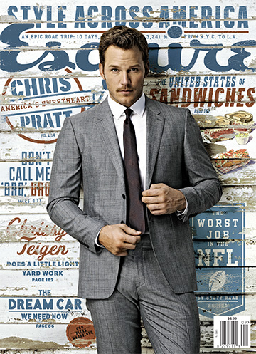 Chris Pratt Covers Esquire September 2014 Issue
